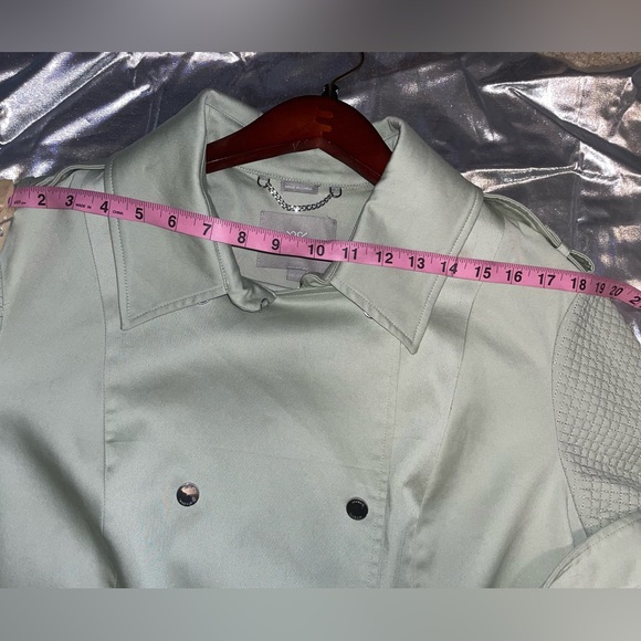 NWT Anthropologie Soia + Kyo “Kya” Trench Coat in Sage Size XXL - Picture 13 of 15